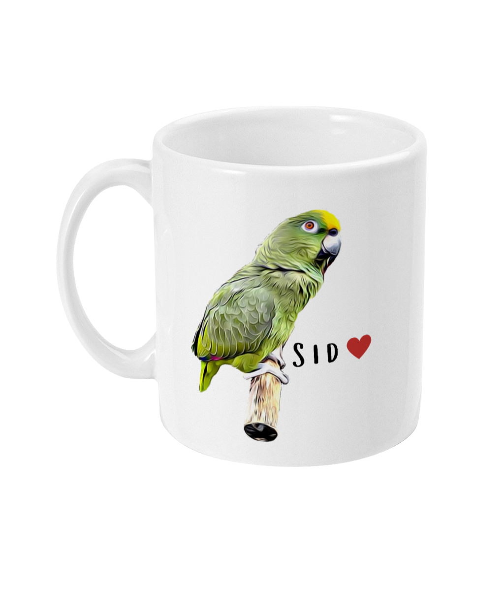 Sid Love Heart - White Mug